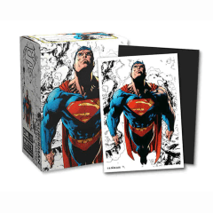 DRAGON SHIELD SLEEVES: MATTE DUAL ART: SUPERMAN CORE (FULL COLOR)